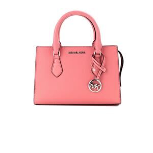 NWT Michael Kors Sheila Small Vegan Satchel Bag Tea Rose - One Size